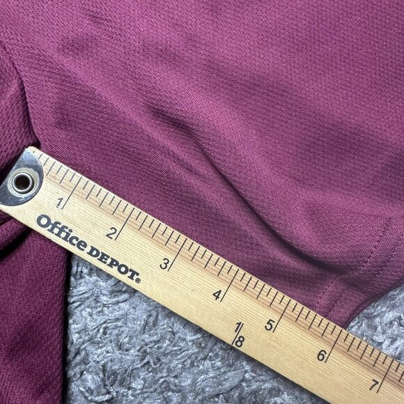 Real Essentials Shorts Mens XL Red Burgundy 6'' Inseam Drawstring Pockets Casual - Picture 11 of 13